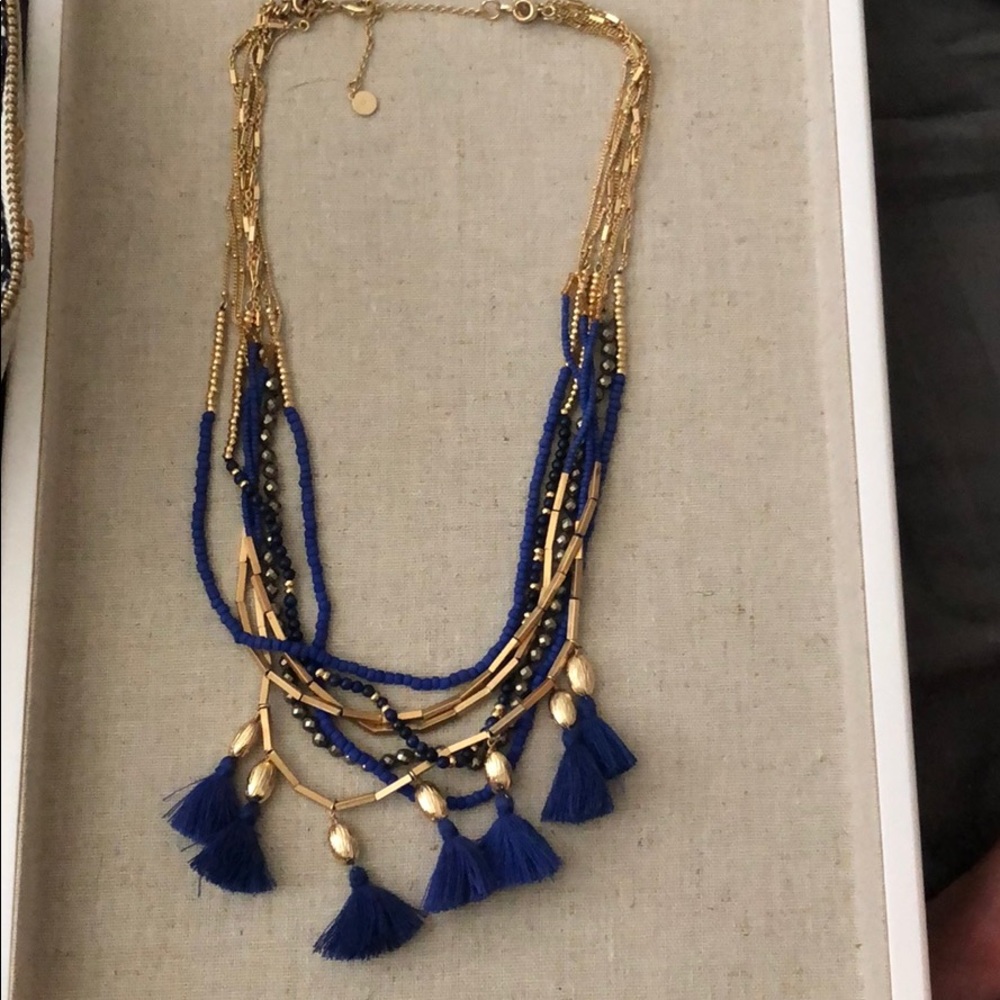 Stella and Dot Tulum Tassle Necklace